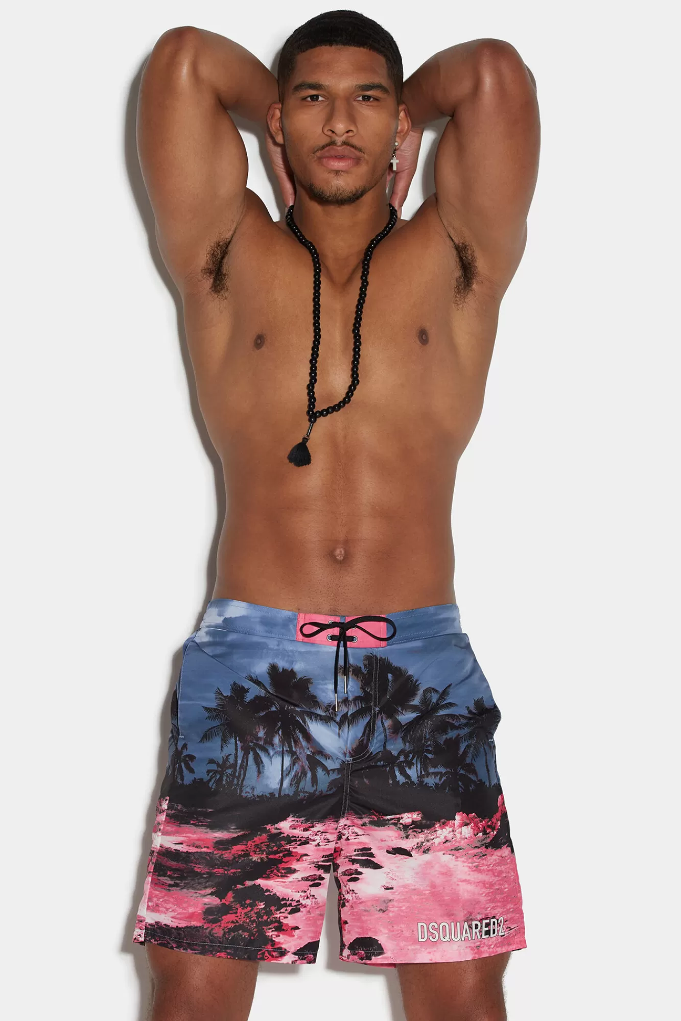 Dsquared2 D2 Sunset Boxer<Hombre Ropa De Playa