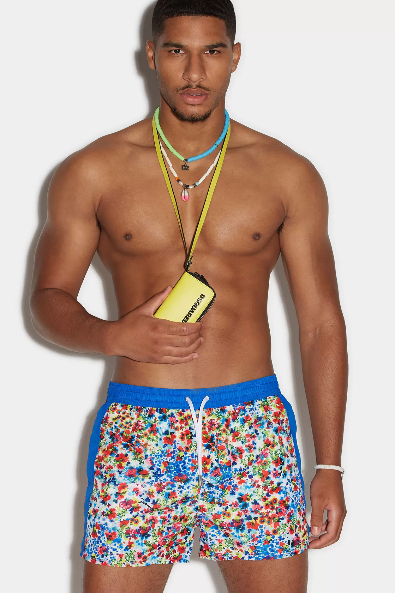 Dsquared2 D2 Surf Boxer Midi<Hombre Ropa De Playa