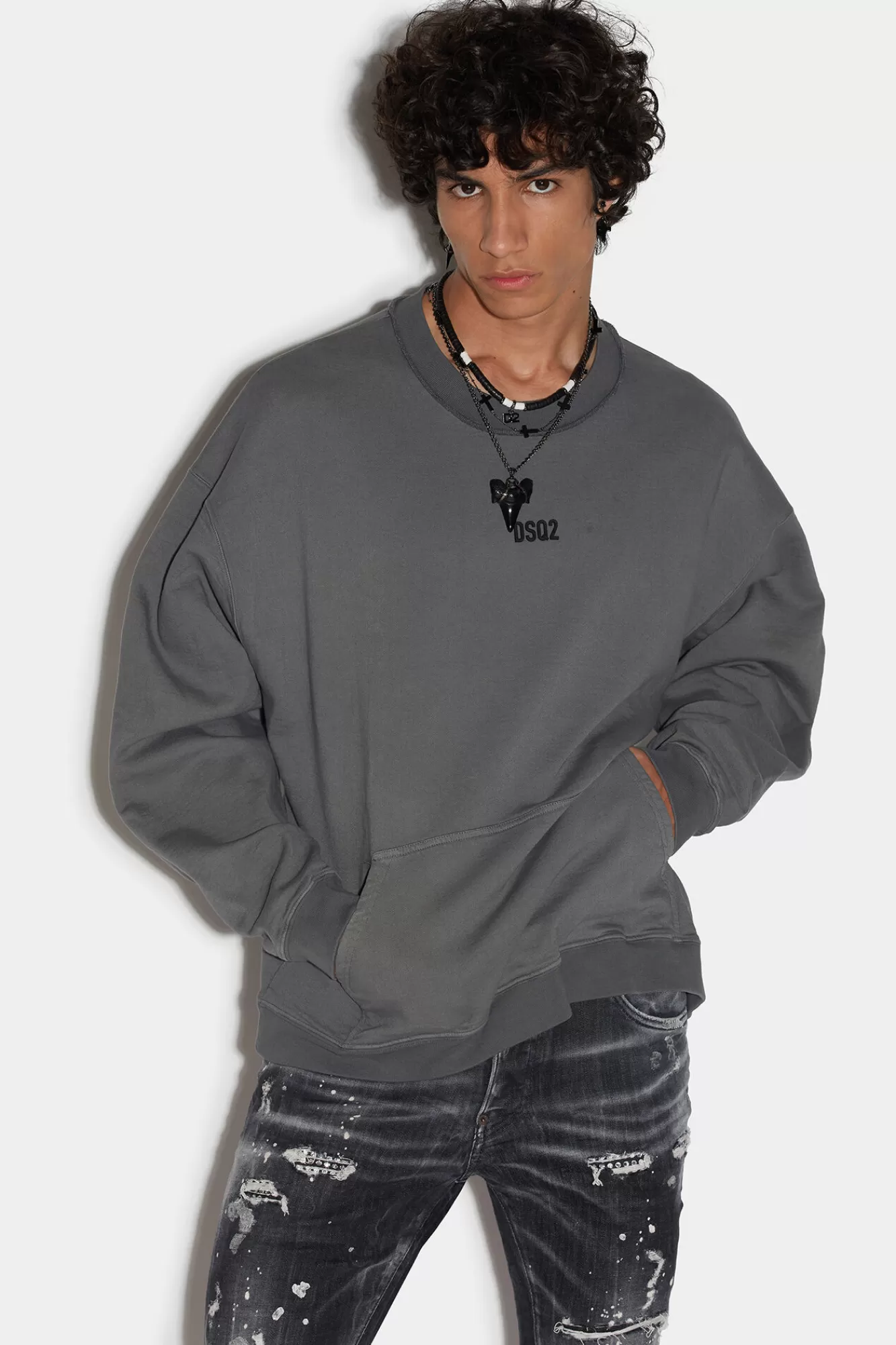 Dsquared2 Mini Dsq2 Sweatshirt<Hombre Sudaderas